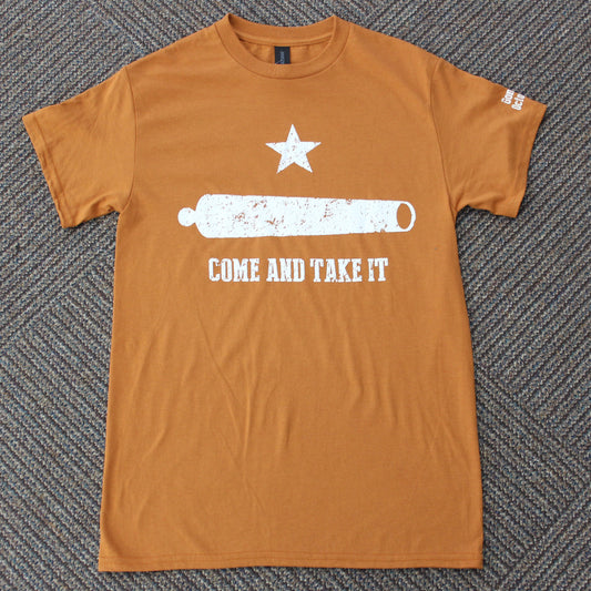 Gildan DryBlend Cotton Come and Take It Tee - Texas Orange
