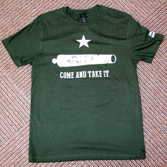 Gildan SoftStyle Come and Take It Tee - Forest Green