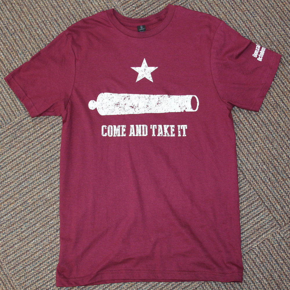 Gildan SoftStyle Come and Take It Tee - Maroon