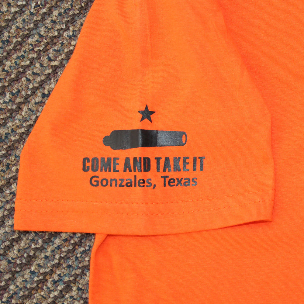 Gonzales Apaches Adult Tee – Orange Gildan Softstyle Midweight Shirt